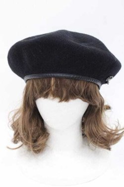 画像2: LOLITAその他(お買取対象外) / 金具ベレー  黒 I-25-09-27-023-LO-AC-SA-ZI