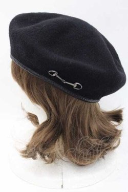 画像3: LOLITAその他(お買取対象外) / 金具ベレー  黒 I-25-09-27-023-LO-AC-SA-ZI