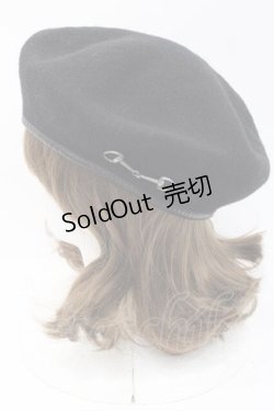 画像3: LOLITAその他(お買取対象外) / 金具ベレー  黒 I-25-09-27-023-LO-AC-SA-ZI