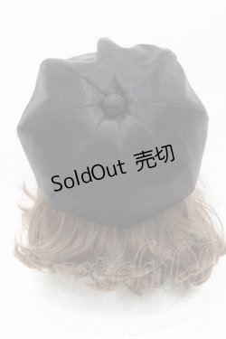 画像4: Swankiss / ビジューキャスケット  ブラック I-25-09-27-026-CA-AC-SA-ZI