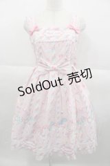 Angelic Pretty / Sugary Carnivalジャンパースカート  ピンク I-25-09-30-049-AP-OP-SA-ZI