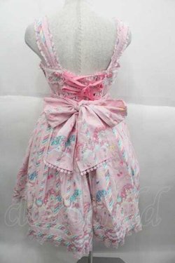 画像2: Angelic Pretty / Sugary Carnivalジャンパースカート  ピンク I-25-09-30-049-AP-OP-SA-ZI