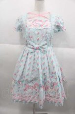 画像1: Angelic Pretty / Sugary Carnivalワンピース  サックス I-25-09-30-050-AP-OP-SA-ZI (1)