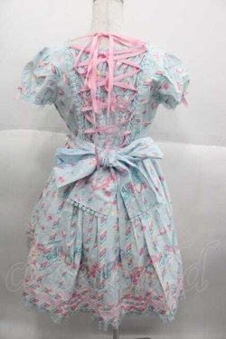 画像2: Angelic Pretty / Sugary Carnivalワンピース  サックス I-25-09-30-050-AP-OP-SA-ZI