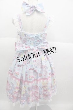 画像2: Angelic Pretty / Toy's Donut Dinerジャンパースカート  サックス I-25-09-30-052-AP-OP-SA-ZI