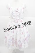 Angelic Pretty / Decoration Ice Creamジャンパースカート  白 I-25-09-30-053-AP-OP-SA-ZI