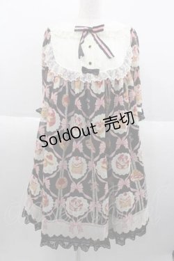 画像1: Angelic Pretty / Sweet Bakeryワンピース  黒 I-25-09-30-058-AP-OP-SA-ZI