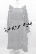 m petit by misako / チェックワンピース M グレー I-25-09-30-068-LO-OP-SA-ZI