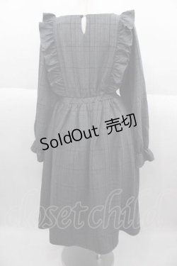 画像2: m petit by misako / チェックワンピース M グレー I-25-09-30-068-LO-OP-SA-ZI
