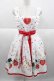 画像1: Ms LUTRA / RED Heart dolls Dress  白 I-25-09-30-073-LO-OP-SA-ZI (1)