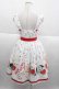 画像2: Ms LUTRA / RED Heart dolls Dress  白 I-25-09-30-073-LO-OP-SA-ZI (2)