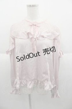 画像1: Angelic Pretty / Lacy Frillブラウス  ピンク I-25-09-30-009-AP-BL-SA-ZI