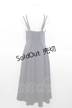 画像2: an another angelus / はしごレース使いキャミワンピース  ネイビー I-25-09-30-079-CA-OP-SA-ZI