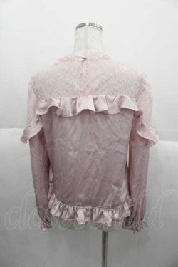 画像2: Angelic Pretty / Lacy Frillブラウス  ピンク I-25-09-30-009-AP-BL-SA-ZI