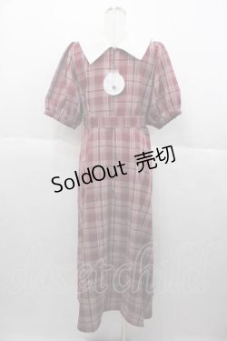 画像2: DearMyLoveRose / オープンカラーオトナフレンチワンピース 3L ボルドー I-25-09-30-087-EL-OP-SA-ZI