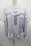 Angelic Pretty / Lacy Frillブラウス  ラベンダー I-25-09-30-010-AP-BL-SA-ZI