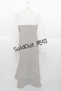 画像2: DearMyLoveRose / マーメイドクラシカルワンピース LL ブラウン I-25-09-30-089-EL-OP-SA-ZI