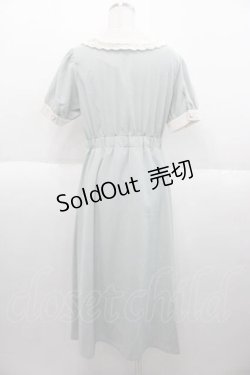 画像2: LOLITAその他(お買取対象外) / レース襟フロントボタン半袖ワンピース  ミント I-25-09-30-092-LO-OP-SA-ZI