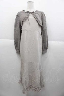 画像1: Hudson honey / Makiコラボ/ボレロ&キャミワンピースセット L ブラウン I-25-09-30-093-LO-OP-SA-ZI