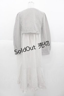 画像2: Hudson honey / Makiコラボ/ボレロ&キャミワンピースセット L ブラウン I-25-09-30-093-LO-OP-SA-ZI