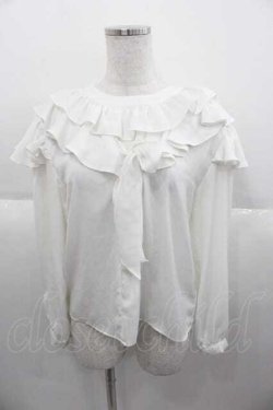 画像1: MILK / Kittenブラウス  白 I-25-09-30-013-ML-BL-SA-ZI