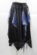 画像1: CIVARIZE / レイヤードスカートパンツ  黒Ｘ青 I-25-09-30-118-GO-PA-SA-ZI (1)