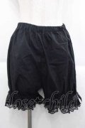 Angelic Pretty / ハートポケットブルマ  黒 I-25-09-30-119-AP-PA-SA-ZI