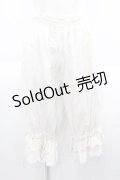 metamorphose / リボンレースドロワーズ  生成り I-25-09-30-120-ME-PA-SA-ZI