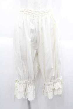 画像1: metamorphose / リボンレースドロワーズ  生成り I-25-09-30-120-ME-PA-SA-ZI
