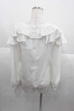 画像2: MILK / Kittenブラウス  白 I-25-09-30-013-ML-BL-SA-ZI