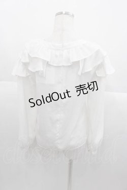 画像2: MILK / Kittenブラウス  白 I-25-09-30-013-ML-BL-SA-ZI