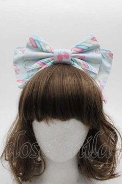 画像1: Angelic Pretty / Sugary Carnivalカチューシャ  サックス I-25-09-30-125-AP-AC-SA-ZI