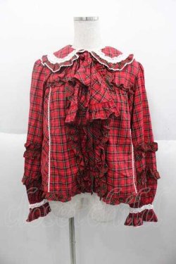 画像1: Angelic Pretty / Charming Frillブラウス  赤チェック I-25-09-30-002-AP-BL-SA-ZI