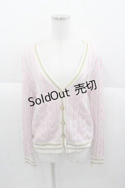 画像1: Angelic Pretty / Bunny Collegeカーディガン  ピンク I-25-09-30-018-AP-TO-SA-ZI