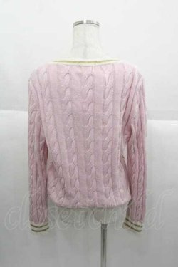 画像2: Angelic Pretty / Bunny Collegeカーディガン  ピンク I-25-09-30-018-AP-TO-SA-ZI