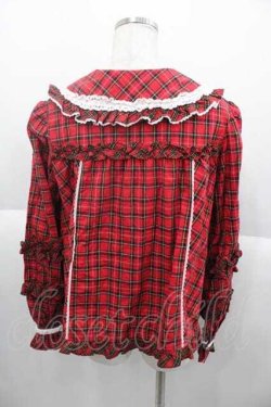 画像2: Angelic Pretty / Charming Frillブラウス  赤チェック I-25-09-30-002-AP-BL-SA-ZI