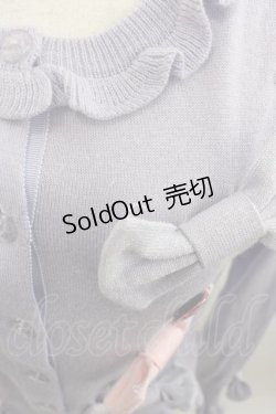 画像3: Angelic Pretty / リボンビジューニットカーディガン  ラベンダー I-25-09-30-020-AP-TO-SA-ZI