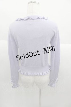 画像6: Angelic Pretty / リボンビジューニットカーディガン  ラベンダー I-25-09-30-020-AP-TO-SA-ZI