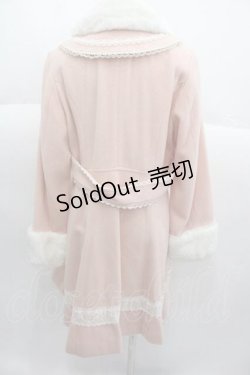 画像3: BABY,THE STARS SHINE BRIGHT / リボン付きメロディーコート  ピンク I-25-09-30-039-BA-CO-SA-ZI