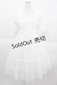 BABY,THE STARS SHINE BRIGHT / デザートワンピース（2025年）  白 I-25-09-30-045-BA-OP-SA-ZI