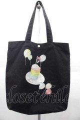 PINK HOUSE / レインボーパンケーキトートバッグ  黒 I-25-10-04-031-LO-BG-SA-ZI