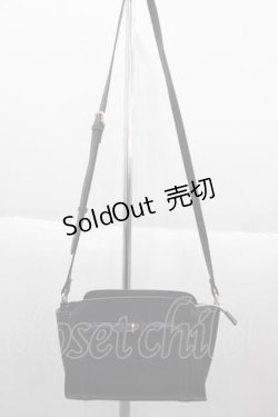 画像3: m petit by misako / AMリボンヨコショルダーバッグ  黒 I-25-10-04-004-LO-BG-SA-ZI