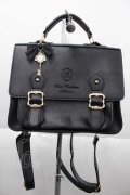 Amavel / Antique Key ミニサッチェルバッグ  ブラック I-25-10-04-036-CA-BG-SA-ZI