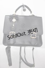 Amavel / Antique Key ミニサッチェルバッグ  ブラック I-25-10-04-036-CA-BG-SA-ZI