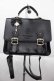 画像1: Amavel / Antique Key ミニサッチェルバッグ  ブラック I-25-10-04-036-CA-BG-SA-ZI (1)