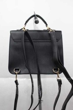 画像2: Amavel / Antique Key ミニサッチェルバッグ  ブラック I-25-10-04-036-CA-BG-SA-ZI