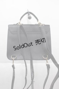 画像2: Amavel / Antique Key ミニサッチェルバッグ  ブラック I-25-10-04-036-CA-BG-SA-ZI