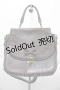 axes femme POETIQUE / クラシカル型押しバッグ  ブラウン I-25-10-04-037-AX-BG-SA-ZI
