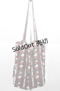 Lolime by mellfy memory / Topping Strawberriesトートバッグ  ブラウン I-25-10-04-005-LO-BG-SA-ZI