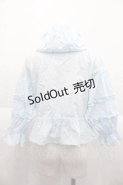 画像2: Angelic Pretty / Classic Frillフード付ブラウス  サックス I-25-10-04-047-AP-BL-SA-ZI